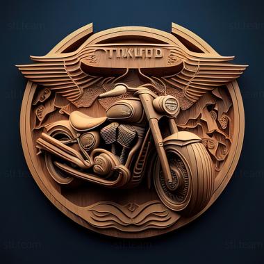 3D модель Triumph Thunderbird LT (STL)